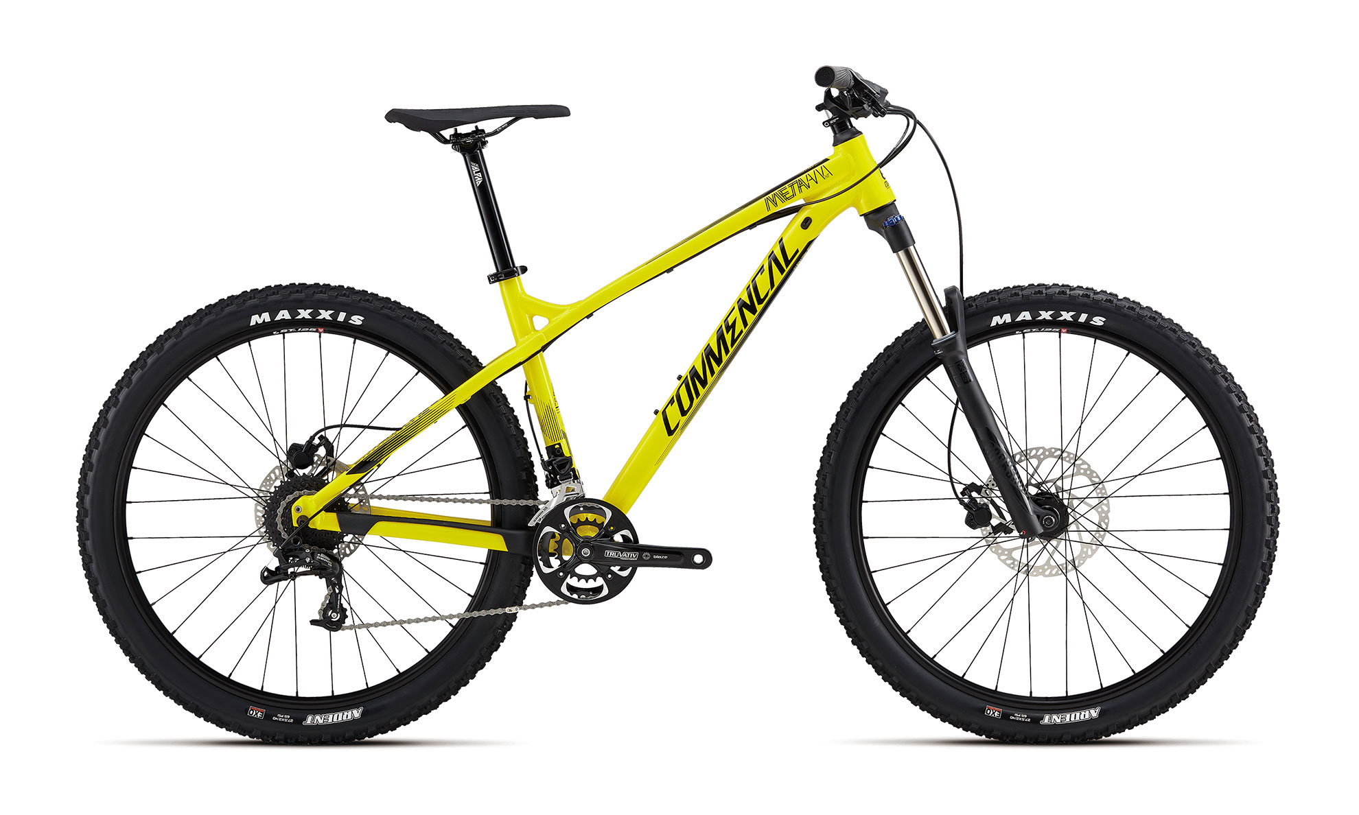 安い好評コメンサル メタ ハードテイル COMMENCAL META HT 650B 2014年モデル オールマウンテン 27.5 マットブラック×グリーン Mサイズ マウンテンバイク